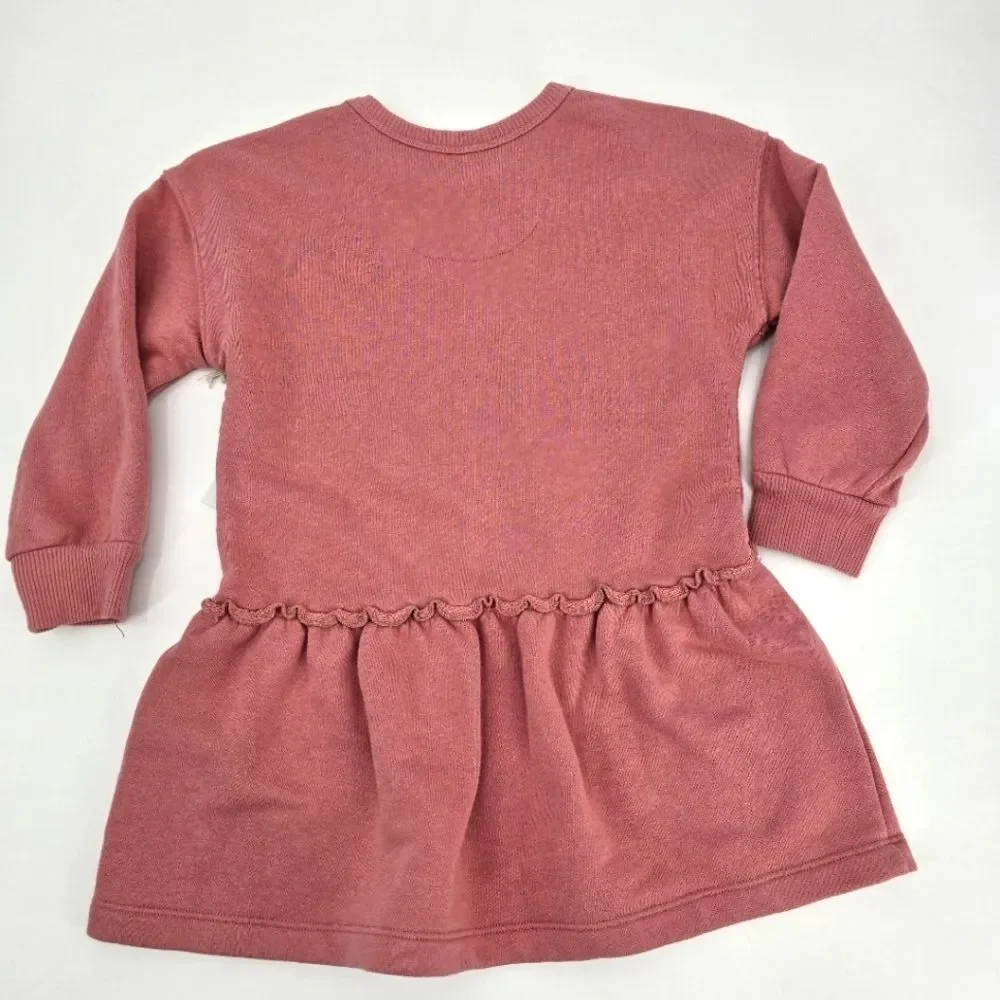 Easy Peasy Pink Kids Sweatshirt Top Size 4T